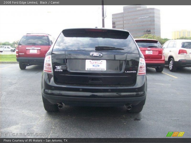 Black / Camel 2008 Ford Edge Limited