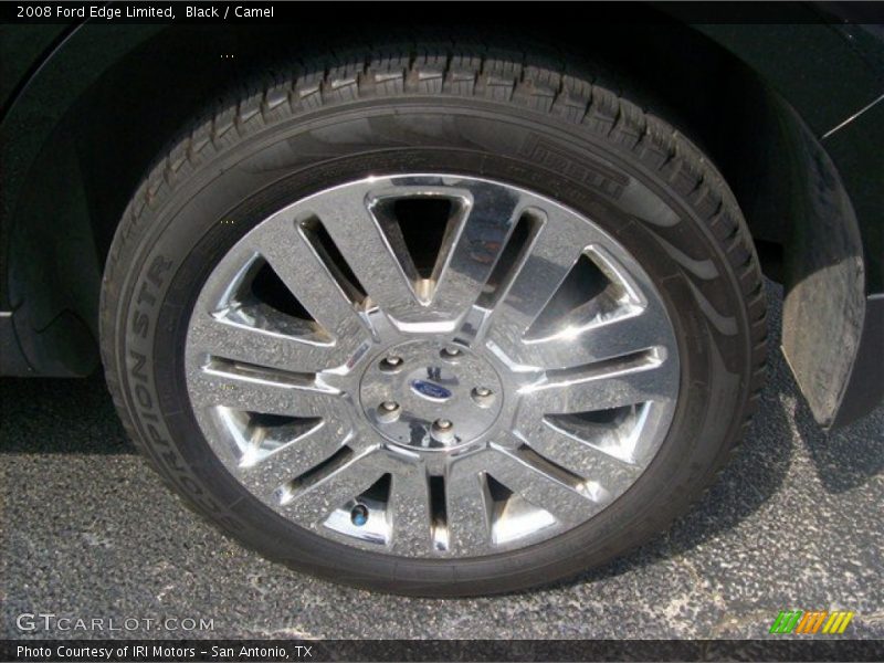 Black / Camel 2008 Ford Edge Limited