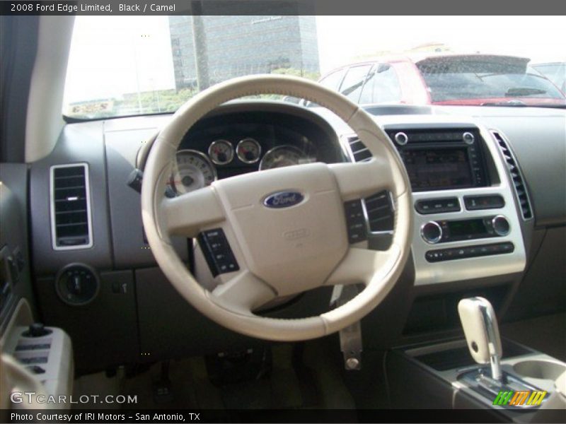 Black / Camel 2008 Ford Edge Limited