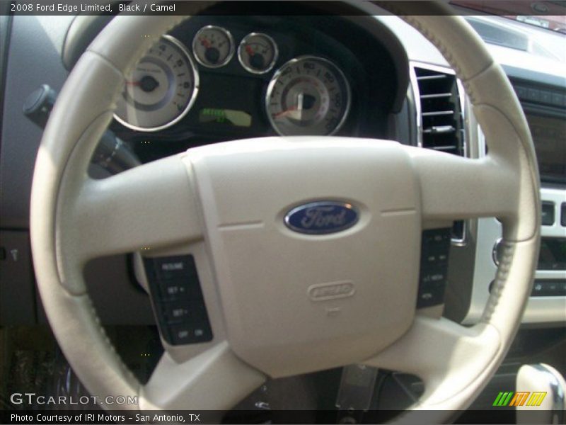 Black / Camel 2008 Ford Edge Limited