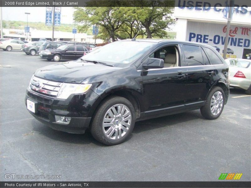 Black / Camel 2008 Ford Edge Limited