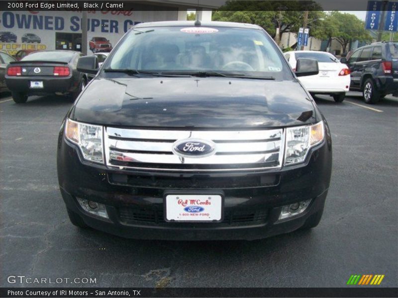 Black / Camel 2008 Ford Edge Limited