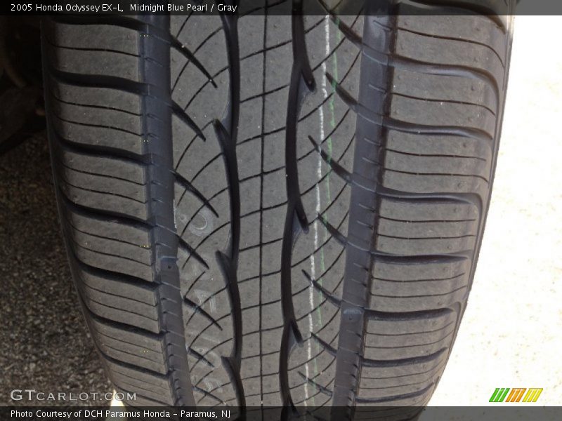 Midnight Blue Pearl / Gray 2005 Honda Odyssey EX-L