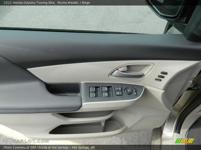 Mocha Metallic / Beige 2012 Honda Odyssey Touring Elite