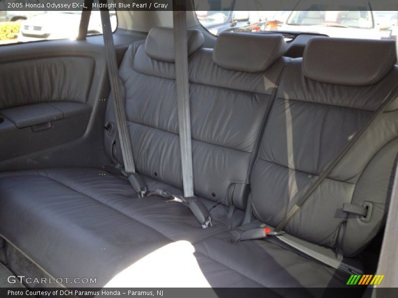 Midnight Blue Pearl / Gray 2005 Honda Odyssey EX-L