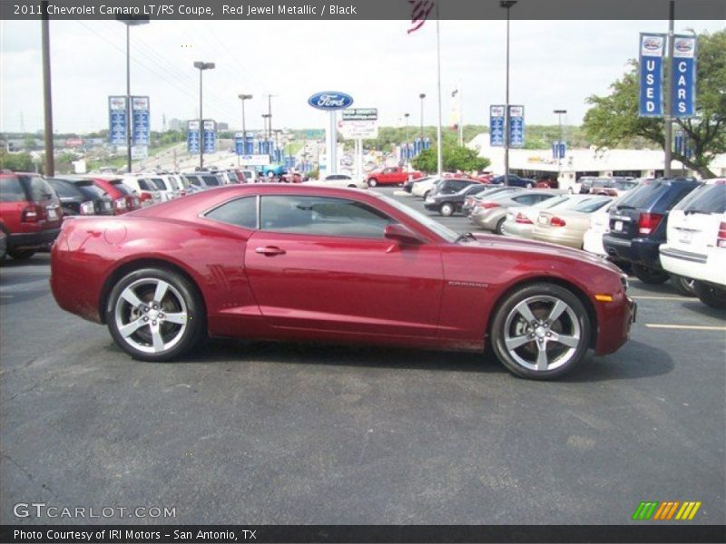 Red Jewel Metallic / Black 2011 Chevrolet Camaro LT/RS Coupe