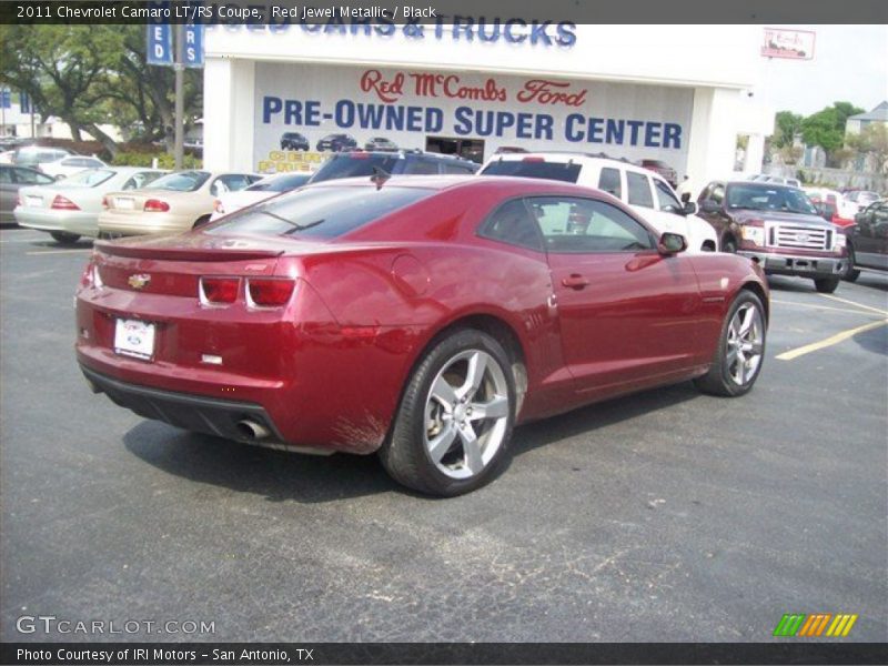 Red Jewel Metallic / Black 2011 Chevrolet Camaro LT/RS Coupe