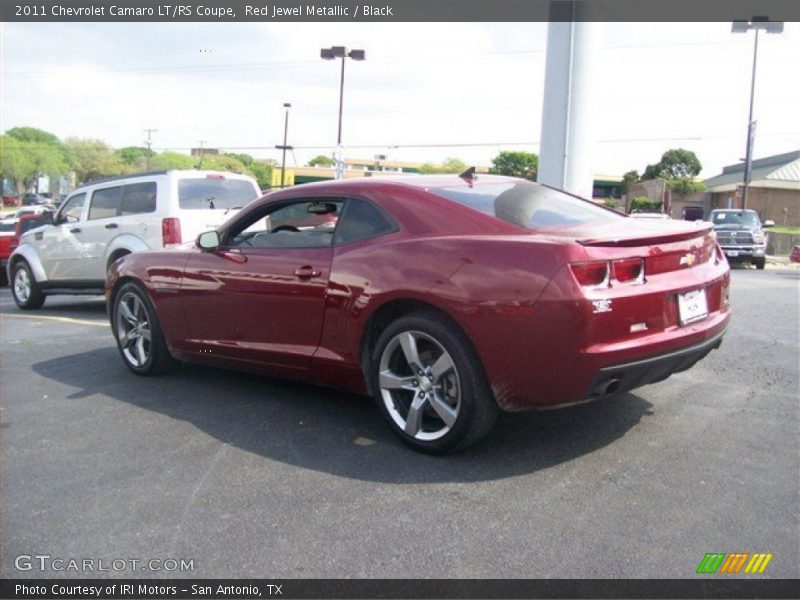 Red Jewel Metallic / Black 2011 Chevrolet Camaro LT/RS Coupe