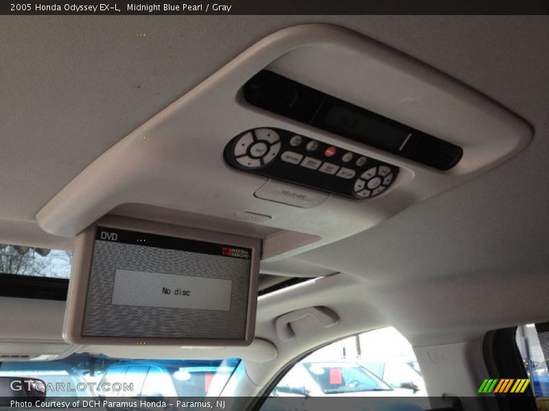 Midnight Blue Pearl / Gray 2005 Honda Odyssey EX-L