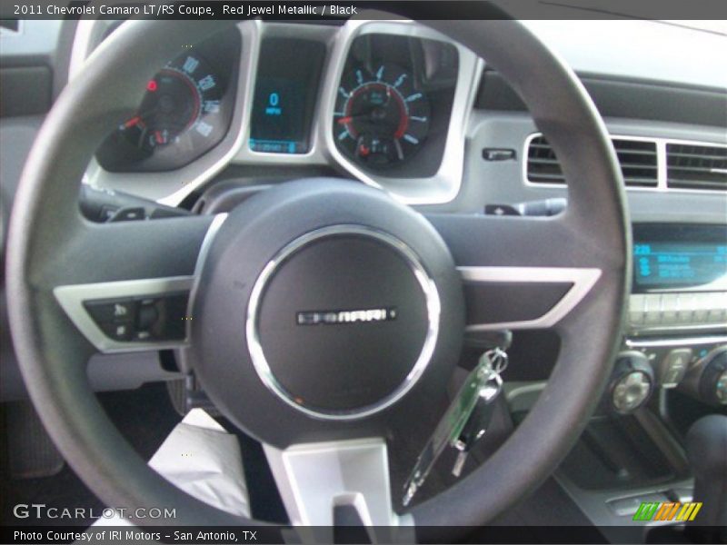 Red Jewel Metallic / Black 2011 Chevrolet Camaro LT/RS Coupe