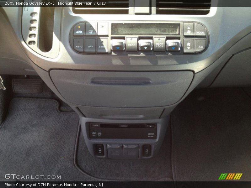 Midnight Blue Pearl / Gray 2005 Honda Odyssey EX-L