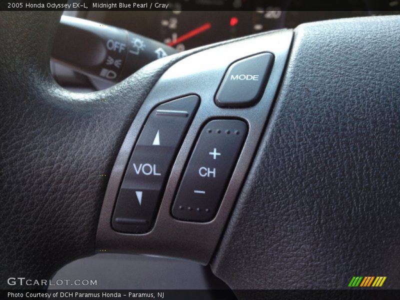 Midnight Blue Pearl / Gray 2005 Honda Odyssey EX-L