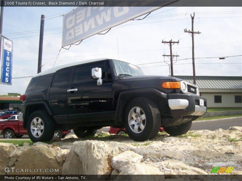 Black Diamond / Dark Charcoal 2008 Toyota FJ Cruiser
