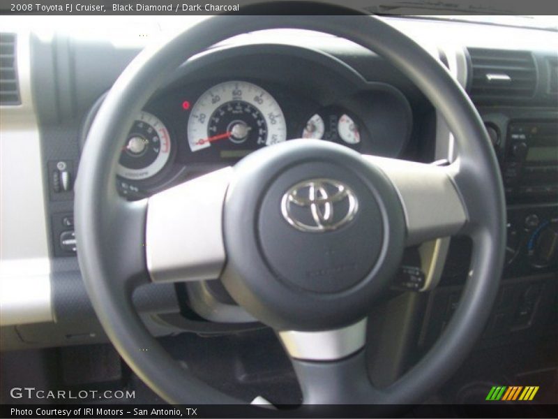 Black Diamond / Dark Charcoal 2008 Toyota FJ Cruiser
