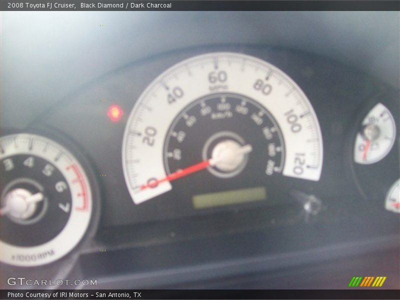 Black Diamond / Dark Charcoal 2008 Toyota FJ Cruiser