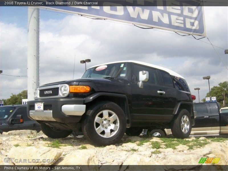 Black Diamond / Dark Charcoal 2008 Toyota FJ Cruiser