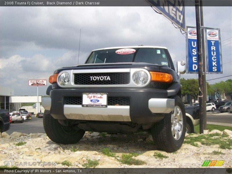 Black Diamond / Dark Charcoal 2008 Toyota FJ Cruiser