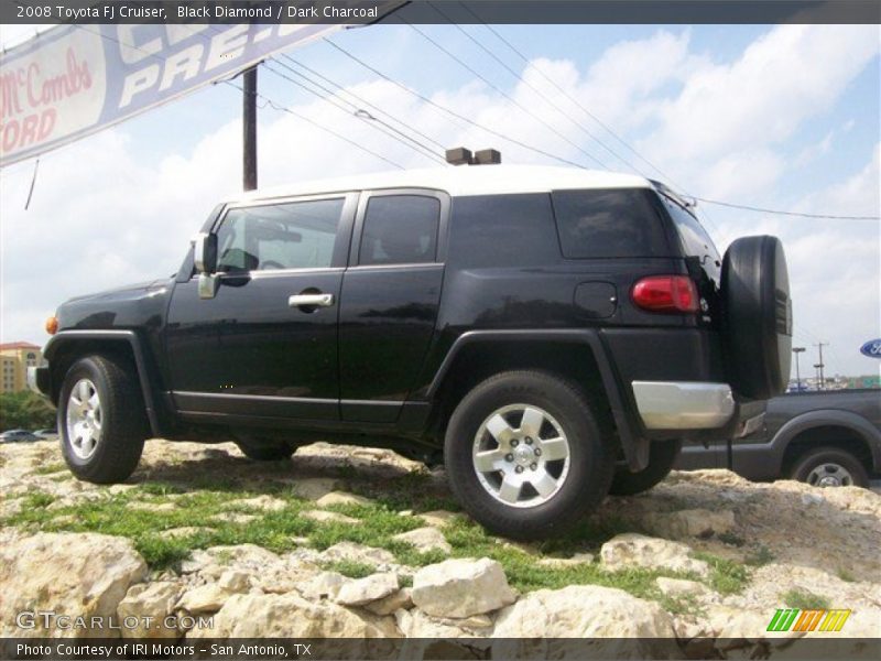 Black Diamond / Dark Charcoal 2008 Toyota FJ Cruiser