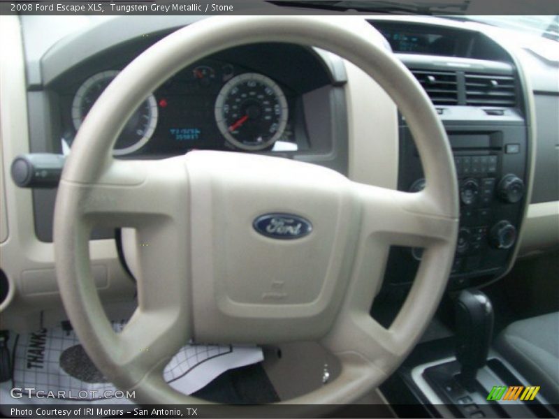 Tungsten Grey Metallic / Stone 2008 Ford Escape XLS