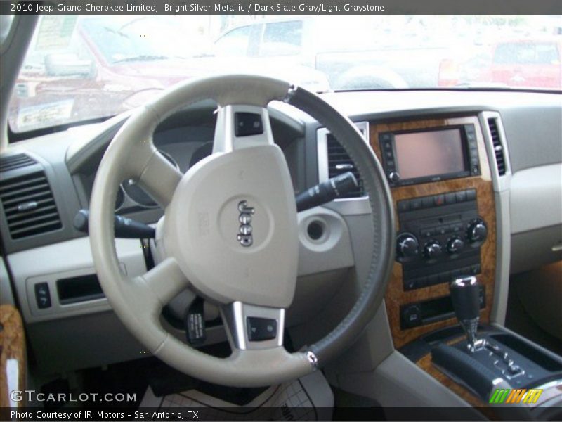 Bright Silver Metallic / Dark Slate Gray/Light Graystone 2010 Jeep Grand Cherokee Limited
