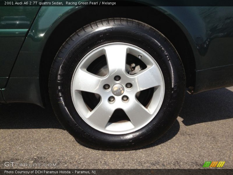 Racing Green Pearl / Melange 2001 Audi A6 2.7T quattro Sedan