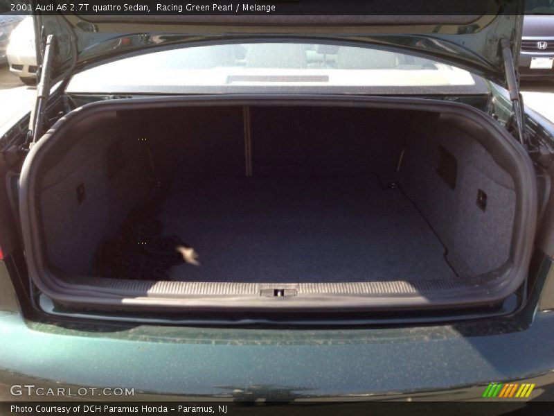 Racing Green Pearl / Melange 2001 Audi A6 2.7T quattro Sedan
