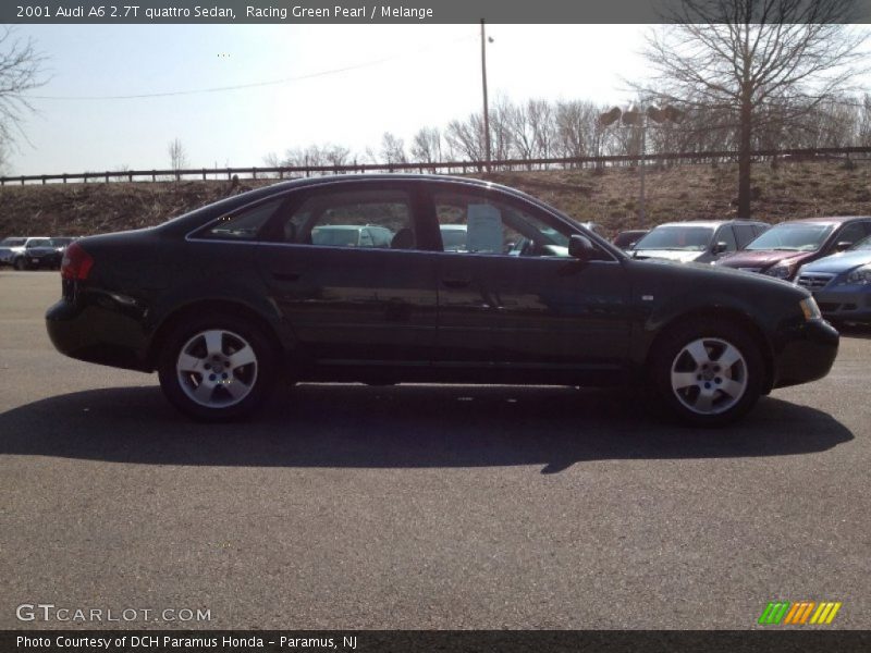 Racing Green Pearl / Melange 2001 Audi A6 2.7T quattro Sedan