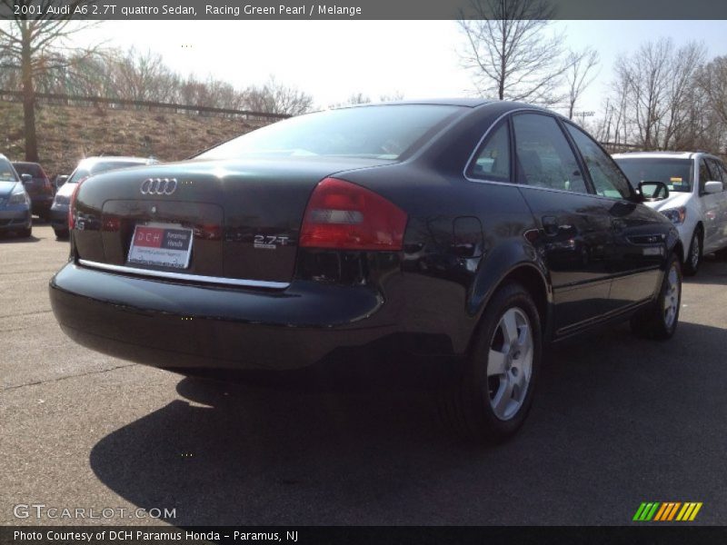 Racing Green Pearl / Melange 2001 Audi A6 2.7T quattro Sedan