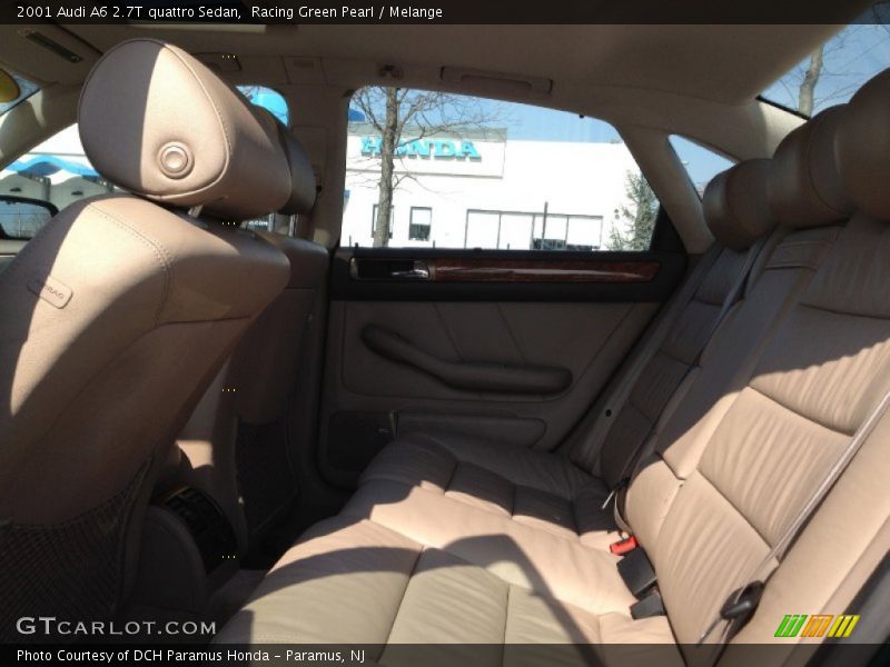 Racing Green Pearl / Melange 2001 Audi A6 2.7T quattro Sedan