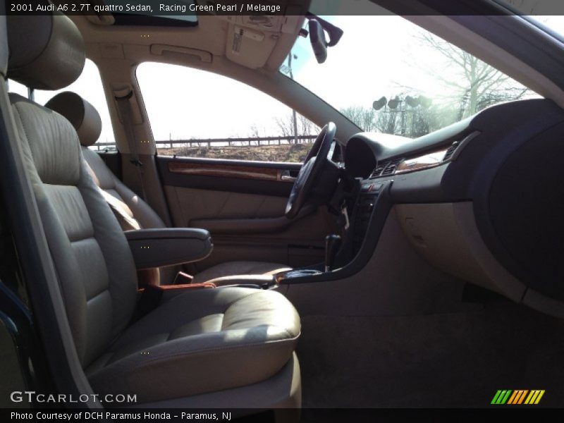 Racing Green Pearl / Melange 2001 Audi A6 2.7T quattro Sedan