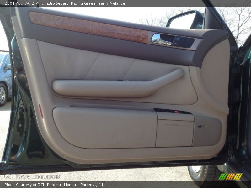 Racing Green Pearl / Melange 2001 Audi A6 2.7T quattro Sedan