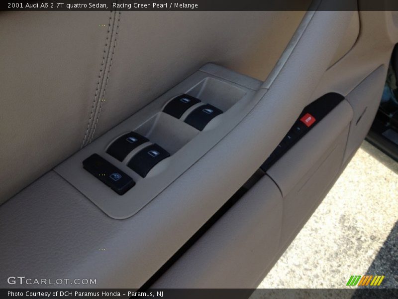Racing Green Pearl / Melange 2001 Audi A6 2.7T quattro Sedan