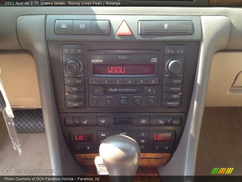 Racing Green Pearl / Melange 2001 Audi A6 2.7T quattro Sedan