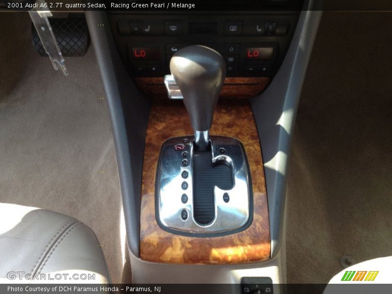Racing Green Pearl / Melange 2001 Audi A6 2.7T quattro Sedan