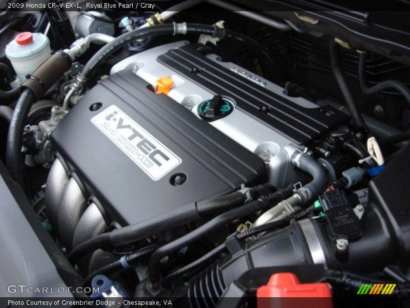  2009 CR-V EX-L Engine - 2.4 Liter DOHC 16-Valve i-VTEC 4 Cylinder