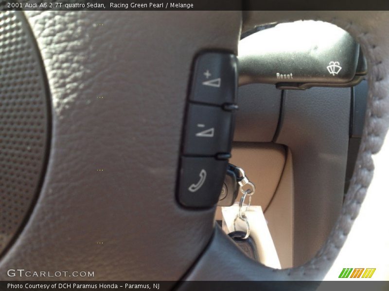 Racing Green Pearl / Melange 2001 Audi A6 2.7T quattro Sedan