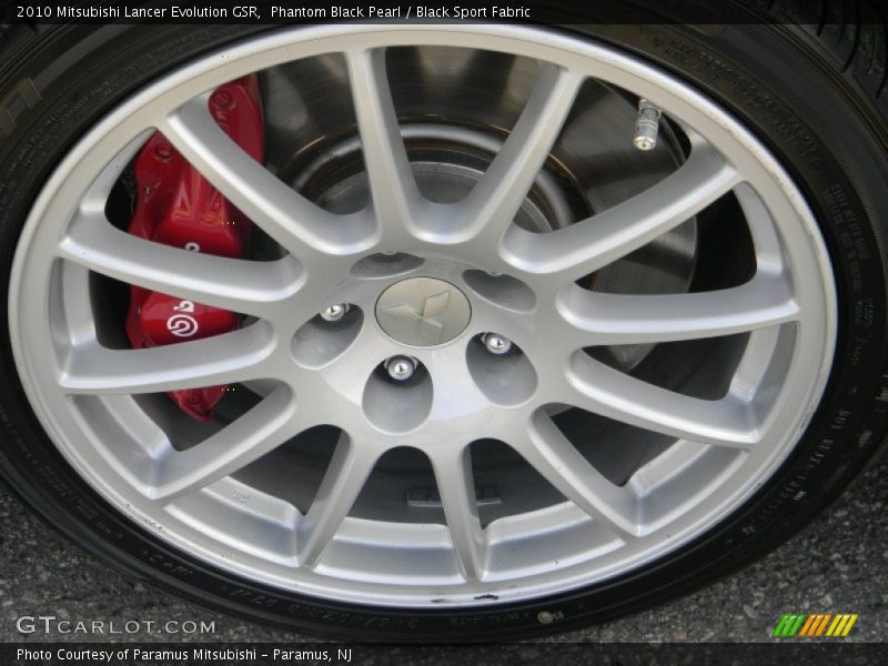  2010 Lancer Evolution GSR Wheel