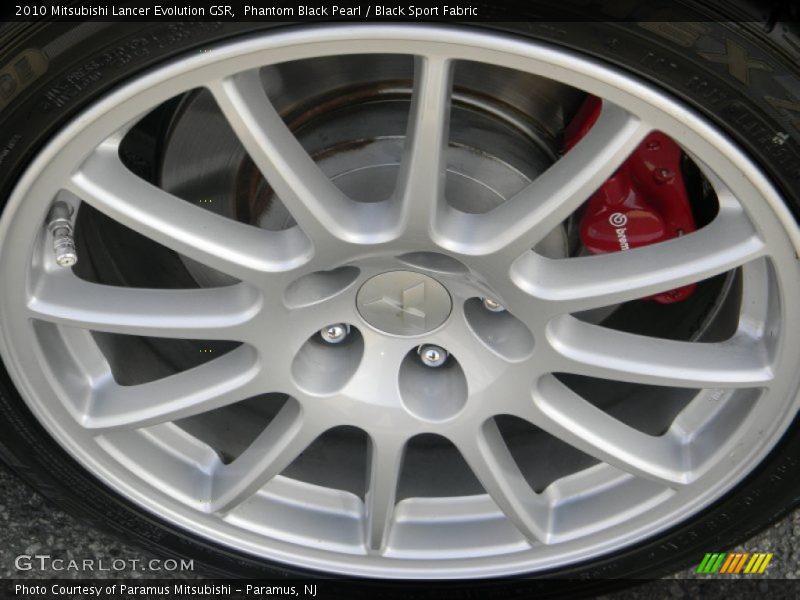  2010 Lancer Evolution GSR Wheel