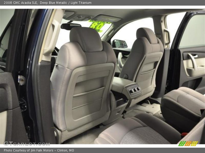 Deep Blue Metallic / Light Titanium 2008 GMC Acadia SLE