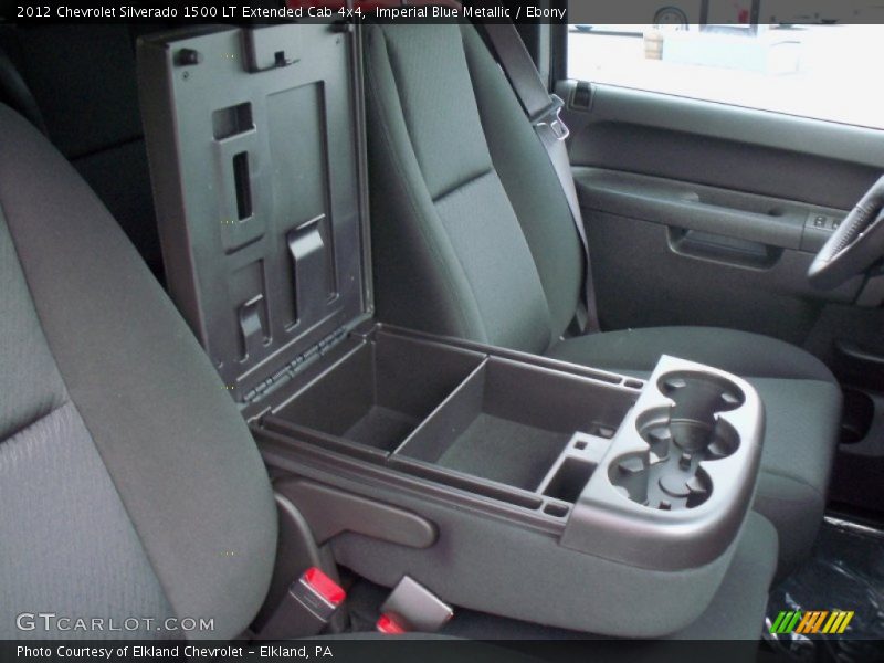 Imperial Blue Metallic / Ebony 2012 Chevrolet Silverado 1500 LT Extended Cab 4x4