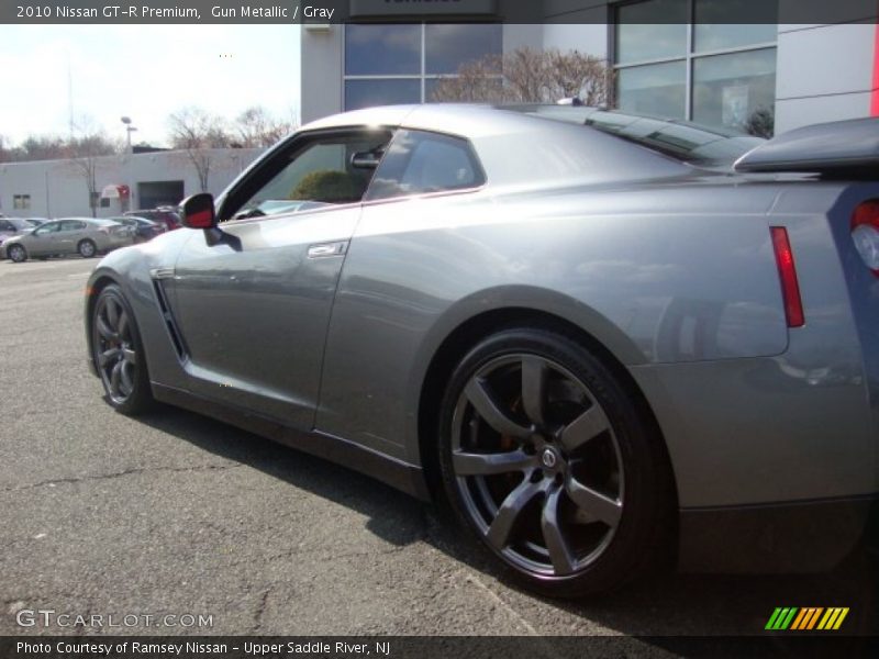 Gun Metallic / Gray 2010 Nissan GT-R Premium
