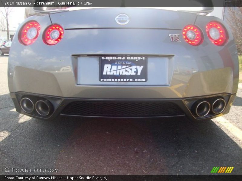Gun Metallic / Gray 2010 Nissan GT-R Premium