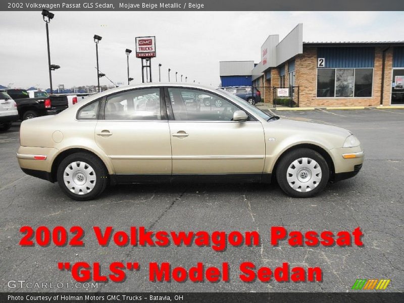 Mojave Beige Metallic / Beige 2002 Volkswagen Passat GLS Sedan