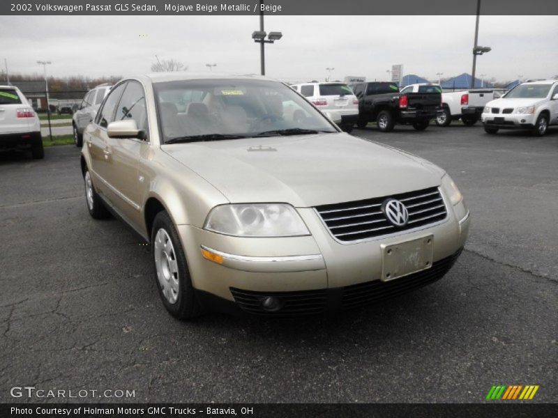Mojave Beige Metallic / Beige 2002 Volkswagen Passat GLS Sedan
