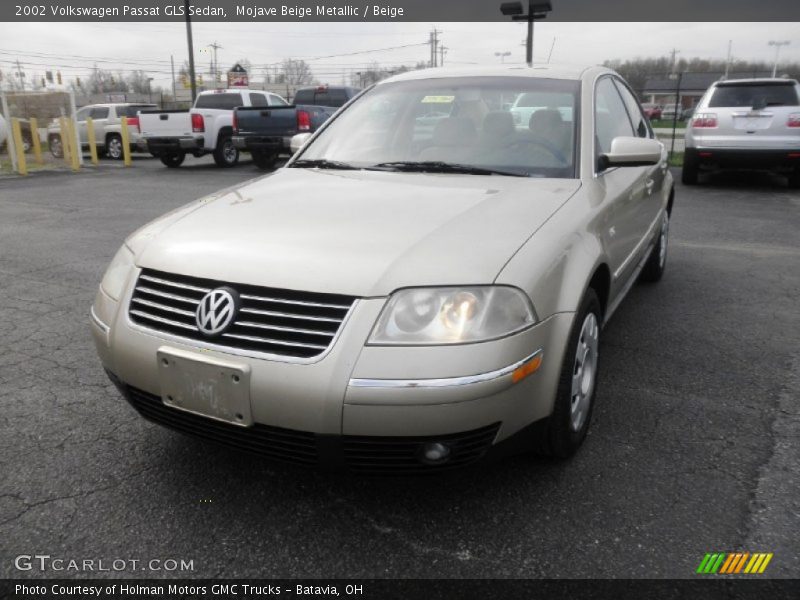 Mojave Beige Metallic / Beige 2002 Volkswagen Passat GLS Sedan