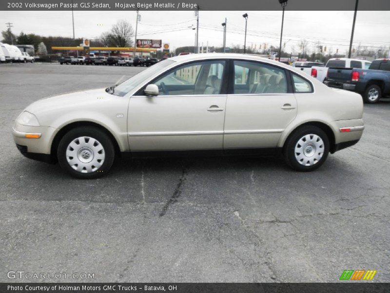 Mojave Beige Metallic / Beige 2002 Volkswagen Passat GLS Sedan