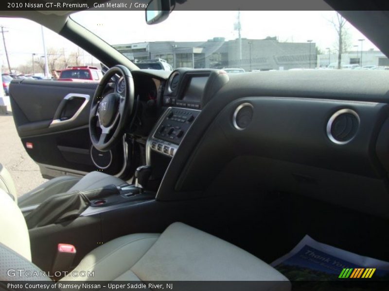 Gun Metallic / Gray 2010 Nissan GT-R Premium