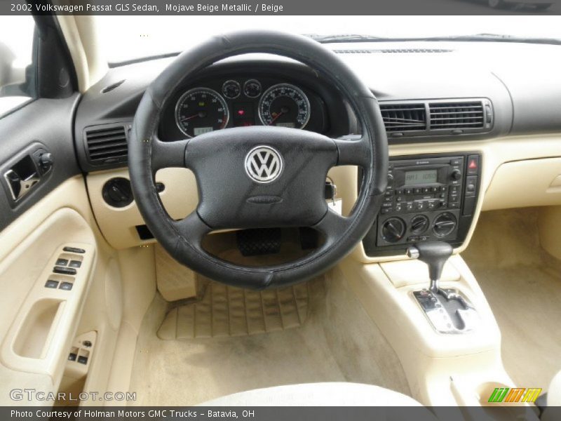 Mojave Beige Metallic / Beige 2002 Volkswagen Passat GLS Sedan