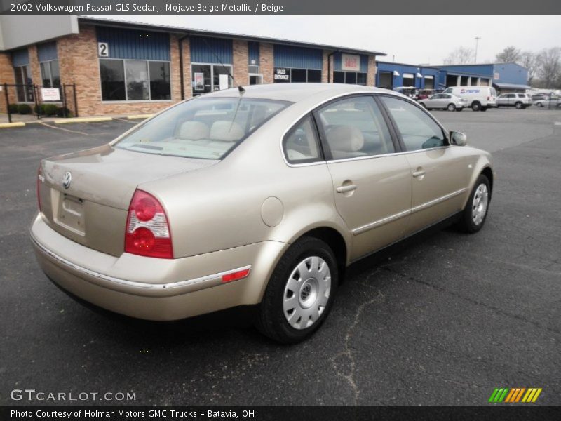 Mojave Beige Metallic / Beige 2002 Volkswagen Passat GLS Sedan