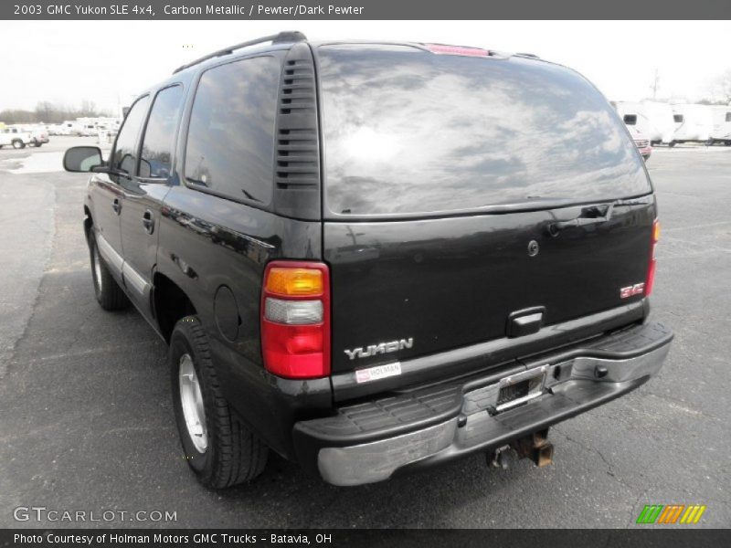 Carbon Metallic / Pewter/Dark Pewter 2003 GMC Yukon SLE 4x4